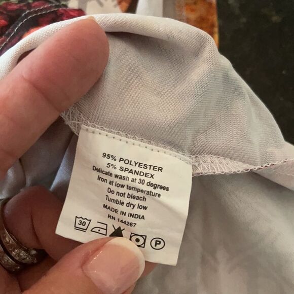 Jete Gwynnie B Sz 1X Floral Stretch Dress EUC - Picture 5 of 8